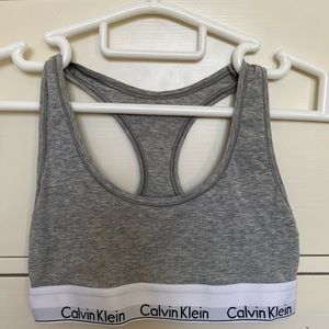 Calvin Klein Grey Sportsbra